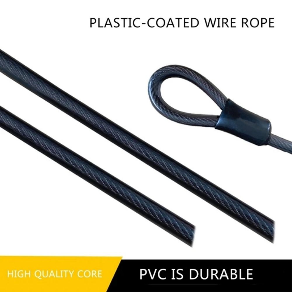 Anti-Theft Bike Lock Cable Fle - огляд і ціна Cable Lock Flexible