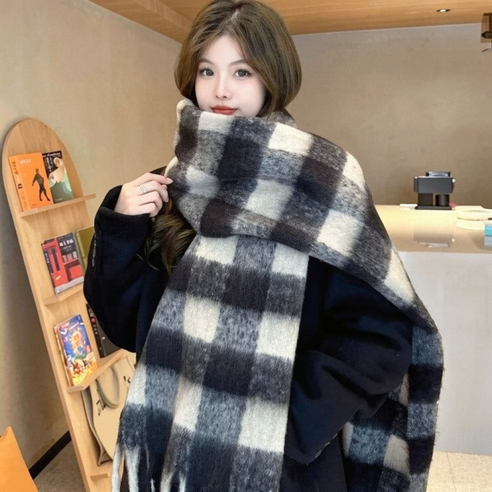 Cozy Winter Scarf Knitted Plai - огляд і ціна Cycling Commute Essentials