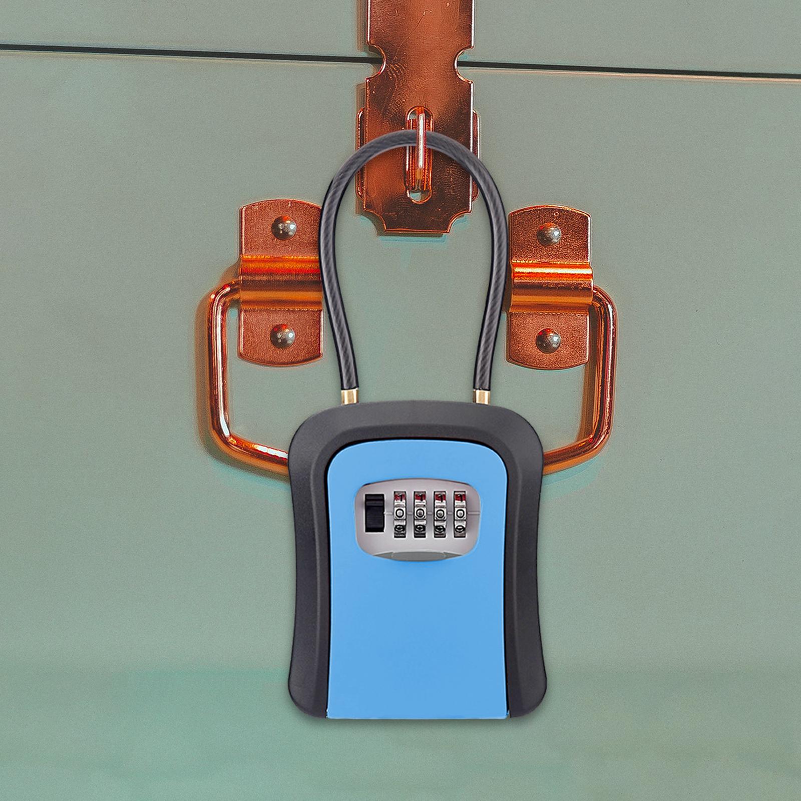 Key Lock Box Key Security Box  - огляд і ціна Chain Lock Combination